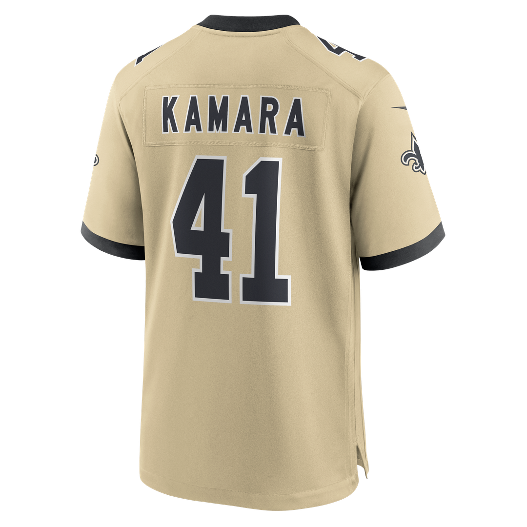 Alvin Kamara New Orleans Saints Game Jersey - Black