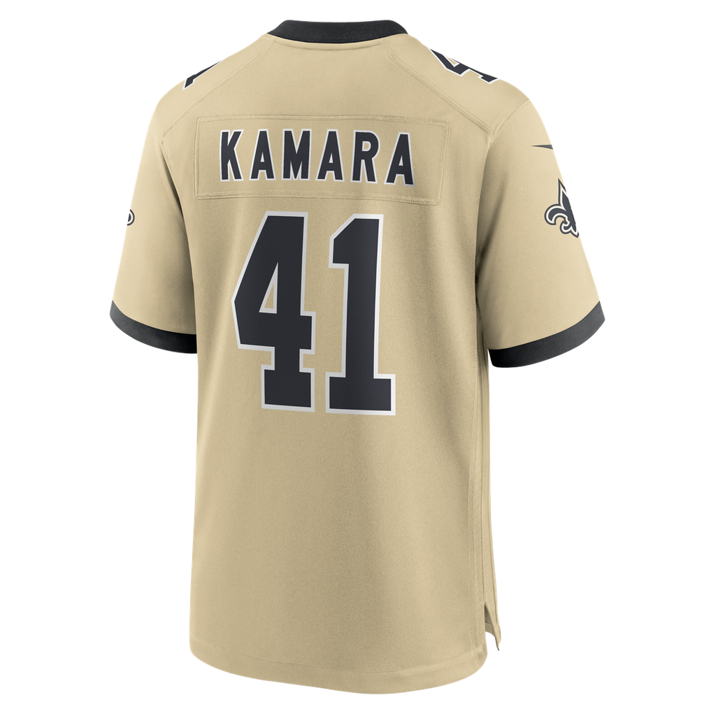 Alvin Kamara New Orleans Saints Gameday Golds Alternate Game Jersey - Gold