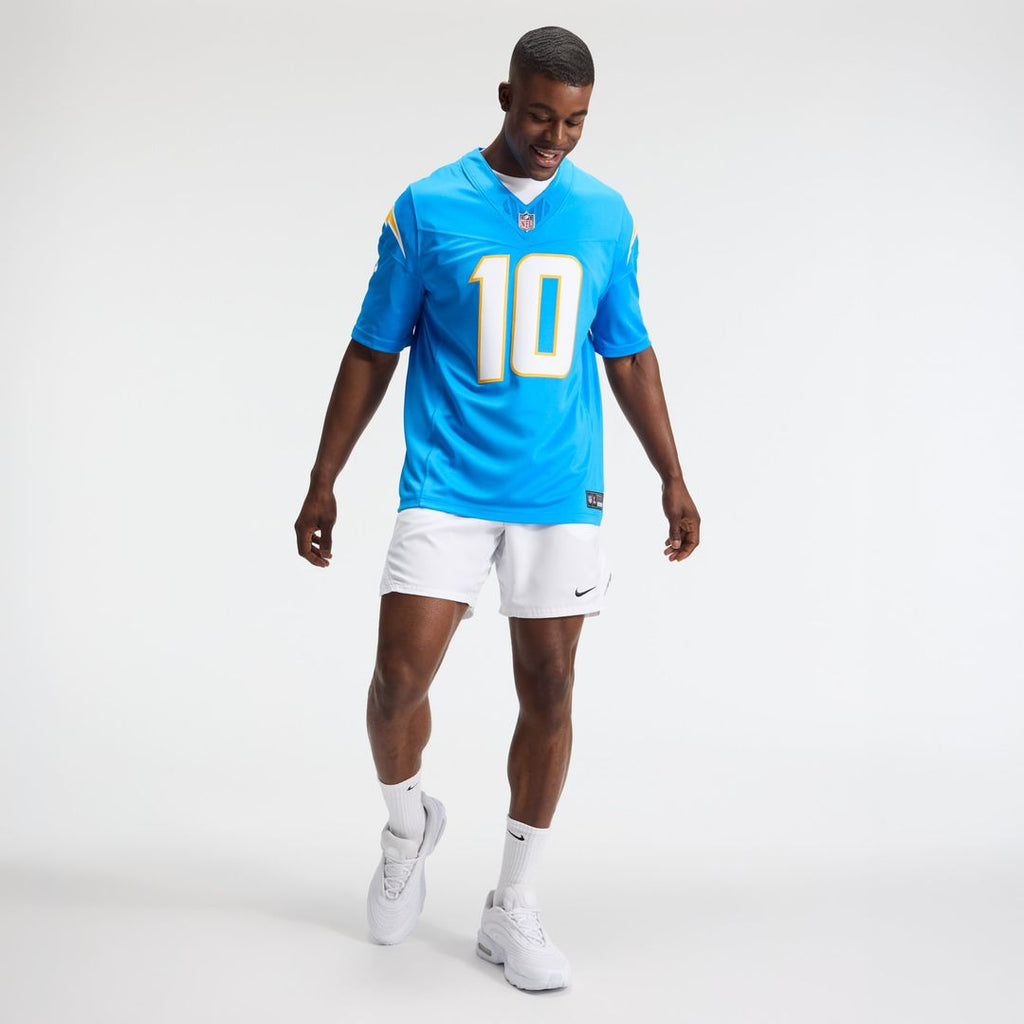 Justin Herbert Los Angeles Chargers Vapor F.U.S.E. Stitched Limited Jersey - Powder Blue