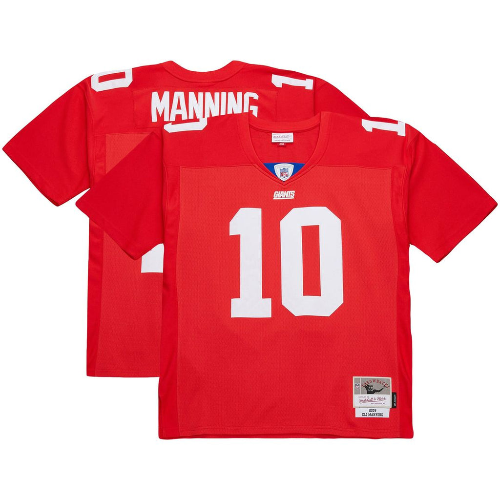 Eli Manning New York Giants 2004 Team Legacy Big & Tall Jersey - Red