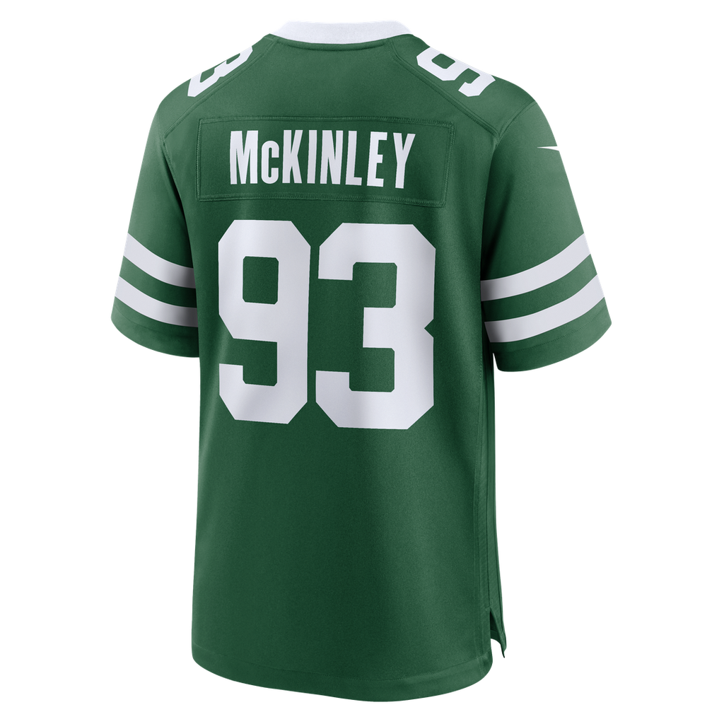 Takk McKinley New York Jets Game Jersey - Legacy Green