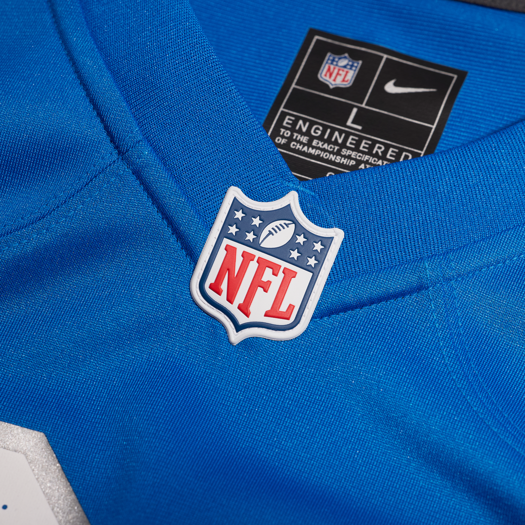 Malik Cunningham Detroit Lions Game Jersey - Blue