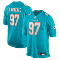 Rashard Lawrence Miami Dolphins Game Jersey - Aqua