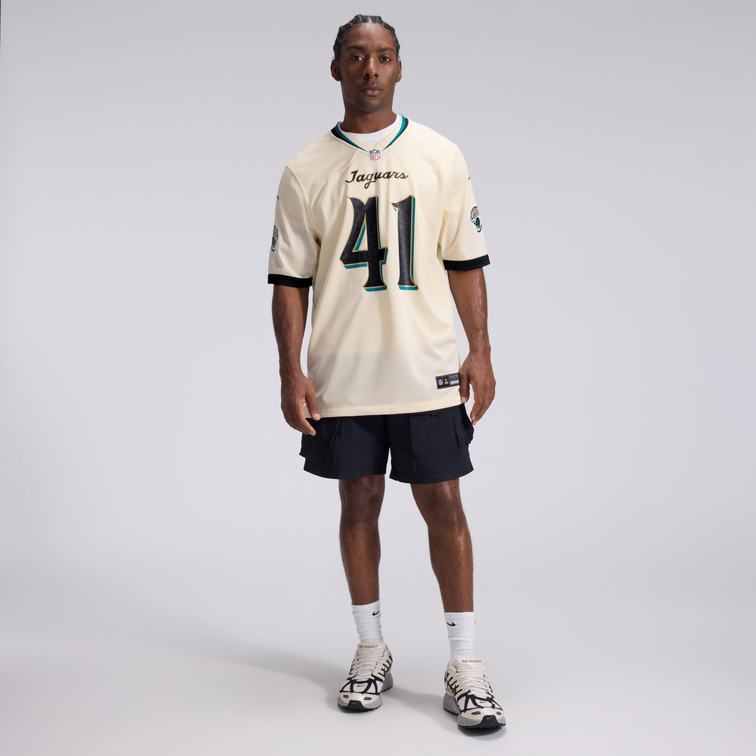 Josh Hines-Allen Jacksonville Jaguars 2026 Rivalries Collection Game Jersey - Natural