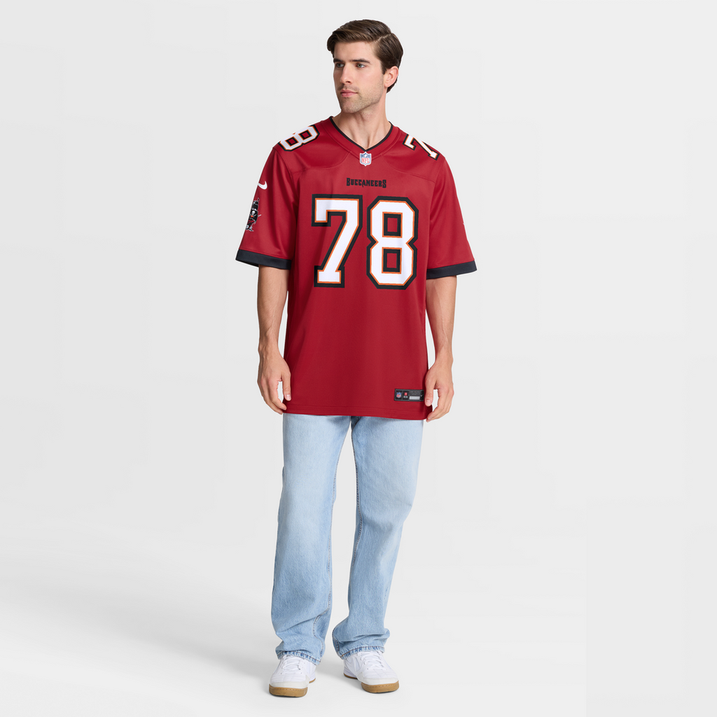 Tristan Wirfs Tampa Bay Buccaneers Alternate Game Jersey - Orange