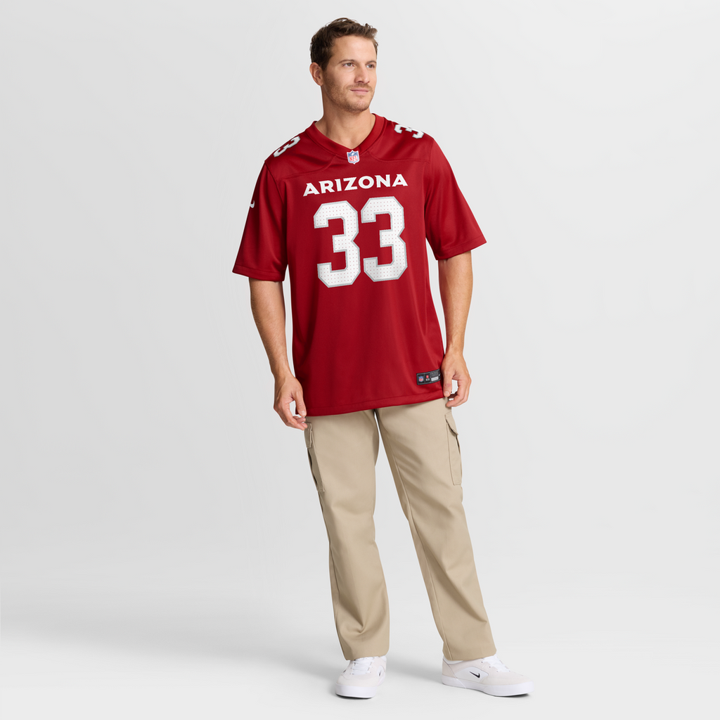 Trey Benson Arizona Cardinals Game Jersey - Cardinal