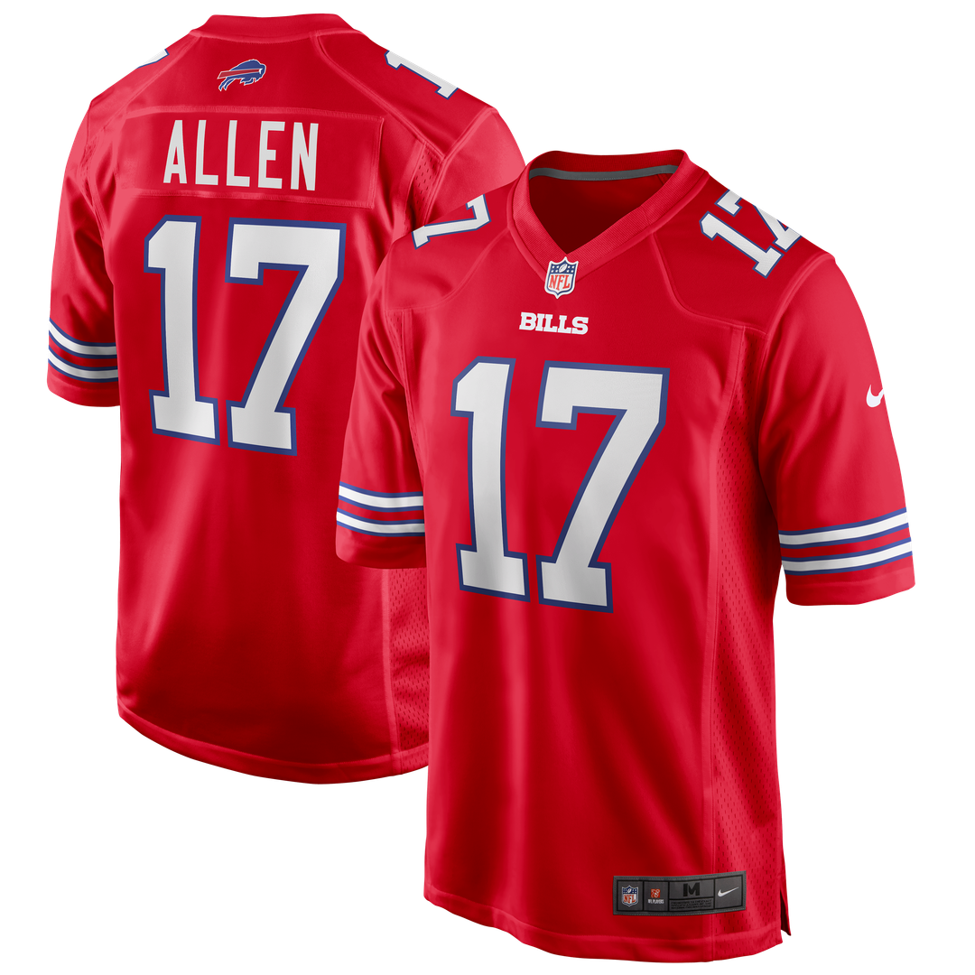 Josh Allen Buffalo Bills Game Jersey - Royal Blue