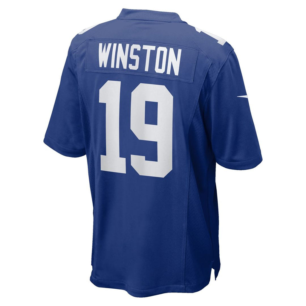 Jameis Winston New York Giants Game Jersey - Royal Blue