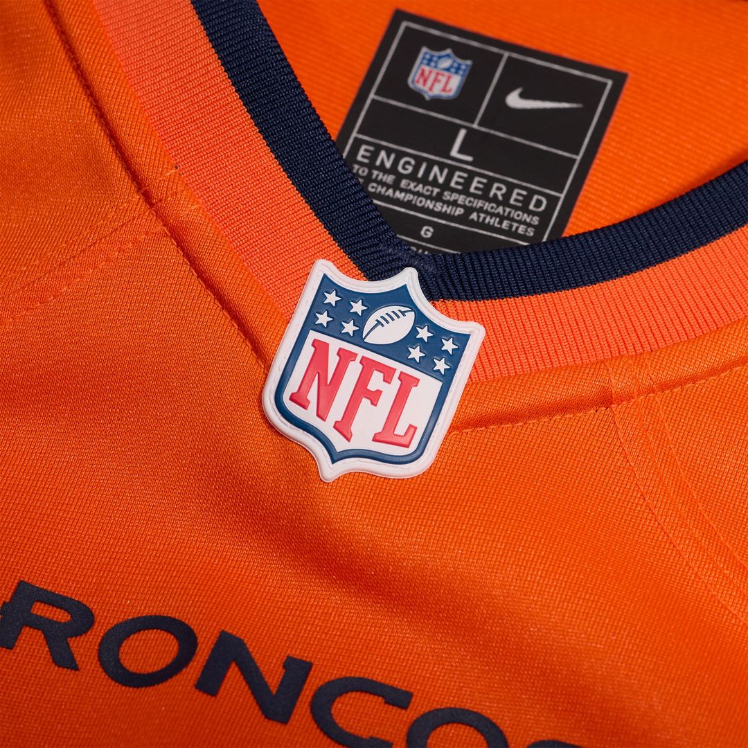 Karene Reid Denver Broncos Game Jersey - Orange