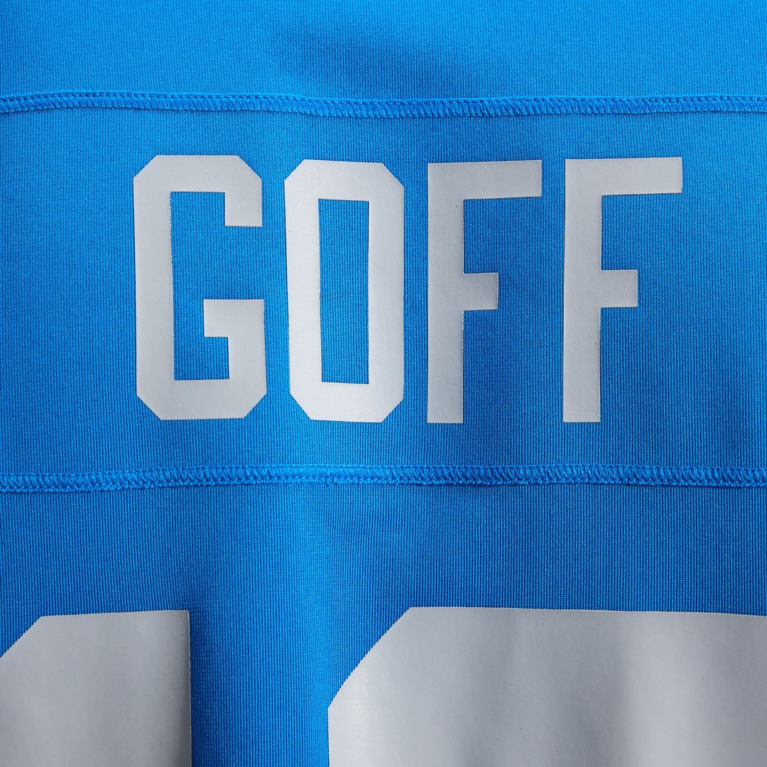 Jared Goff Detroit Lions Alternate Game Jersey - Blue