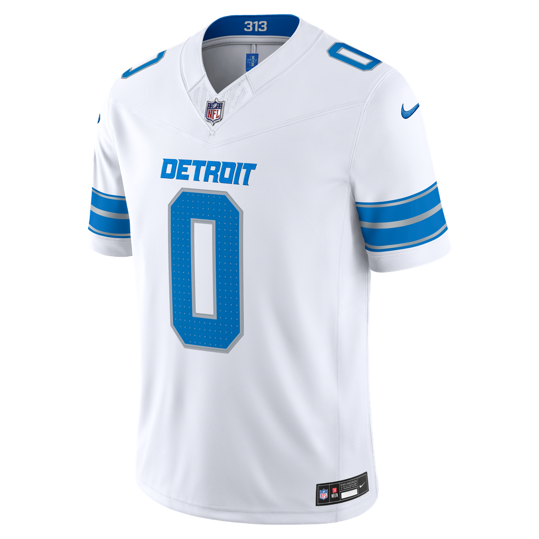 Jahmyr Gibbs Detroit Lions Vapor F.U.S.E. Stitched Limited Jersey - White