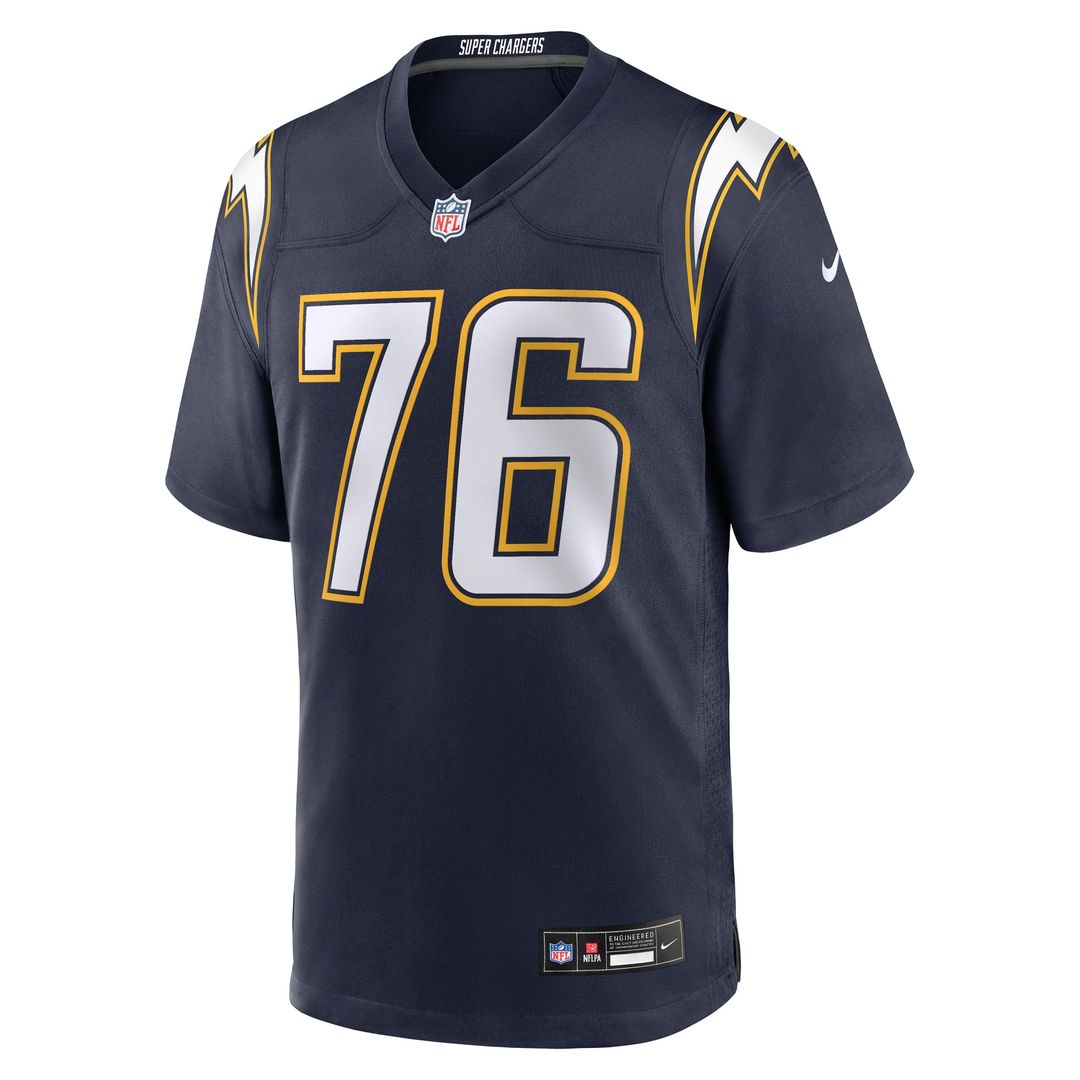Joe Alt Los Angeles Chargers Alternate Super Chargers Game Jersey - Navy