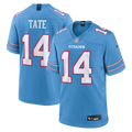 Carnell Tate Tennessee Titans Game Jersey - Light Blue