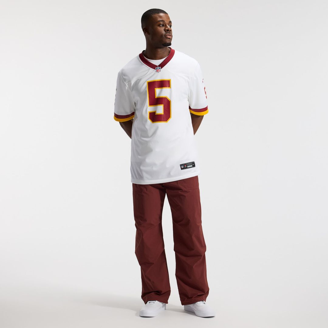 Hail Raiser Jayden Daniels Washington Commanders Alternate Game Jersey - Black