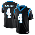 Tetairoa McMillan Carolina Panthers Vapor F.U.S.E. Stitched Limited Jersey - Black