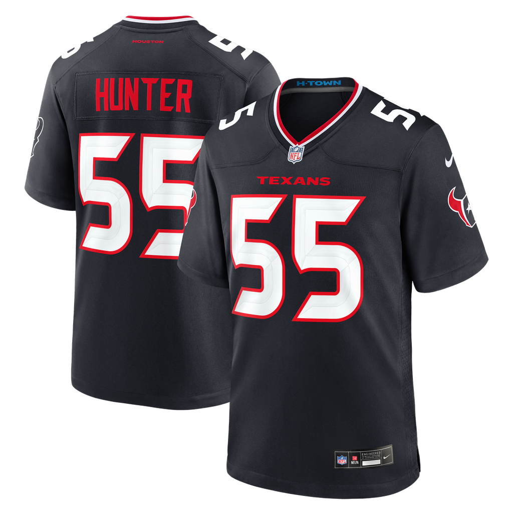Danielle Hunter Houston Texans Game Jersey - Navy