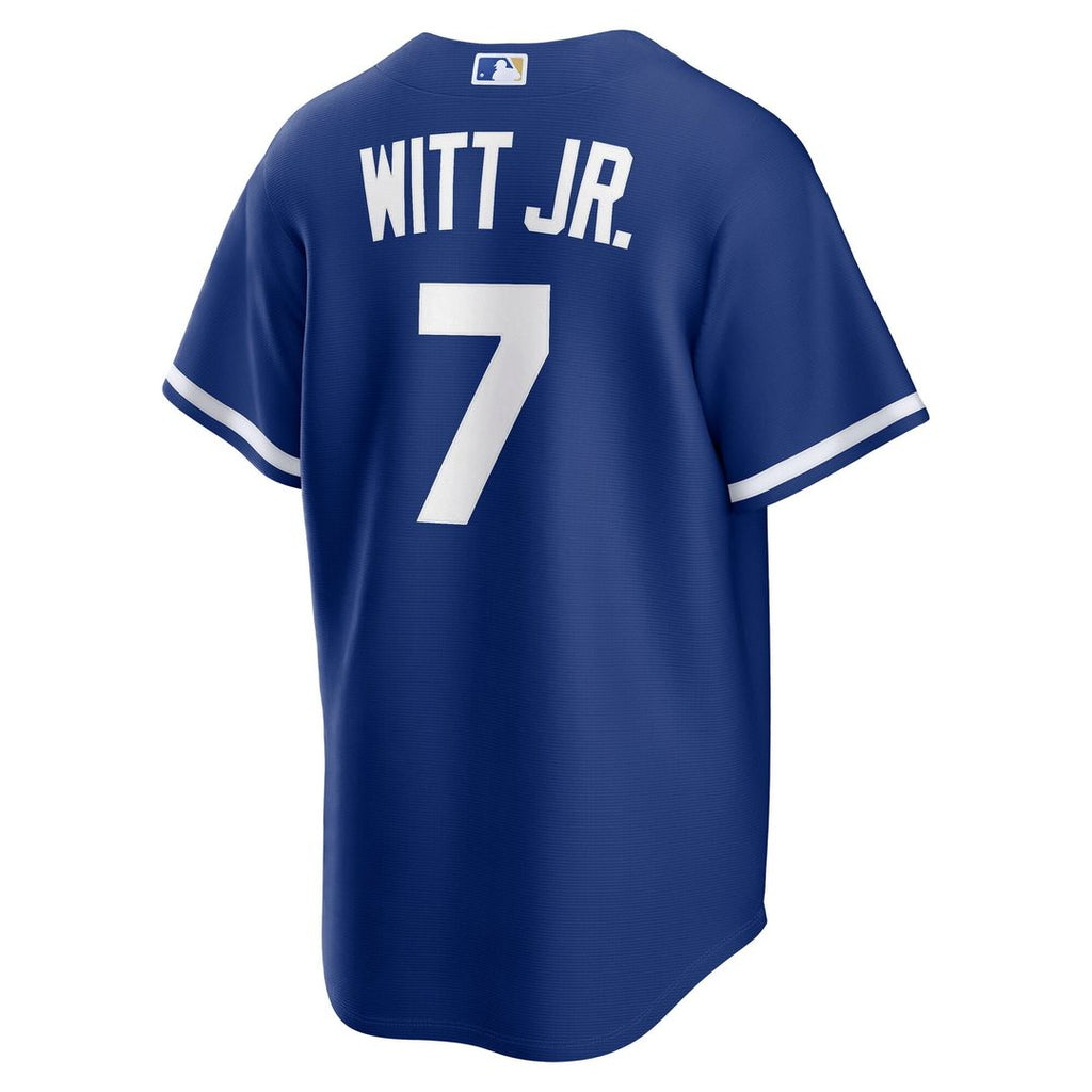 Kansas City Royals Bobby Witt Jr. Nike Gray Road Replica Jersey
