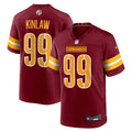 Javon Kinlaw Washington Commanders Game Jersey - Burgundy