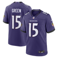 Mike Green Baltimore Ravens Game Jersey - Purple