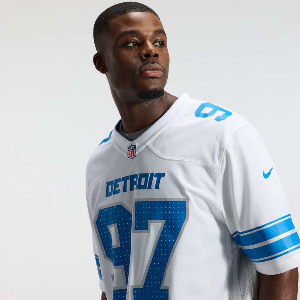 Aidan Hutchinson Detroit Lions 2nd Alternate Game Jersey - Black