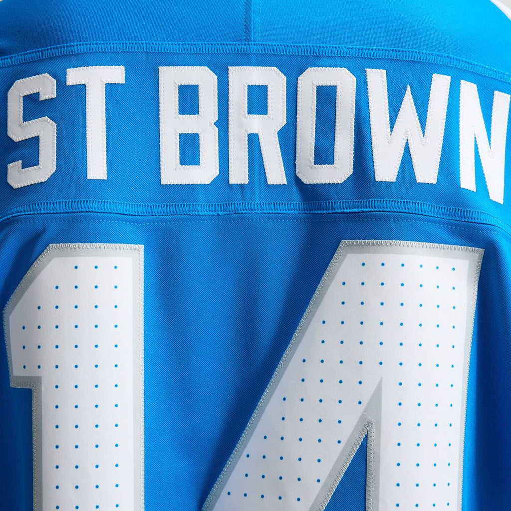 Amon-Ra St. Brown Detroit Lions Vapor F.U.S.E. Stitched Limited Jersey - Blue