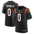 DJ Turner II Cincinnati Bengals Game Jersey - Black