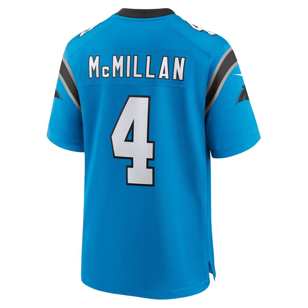 Tetairoa McMillan Carolina Panthers Game Jersey - Black