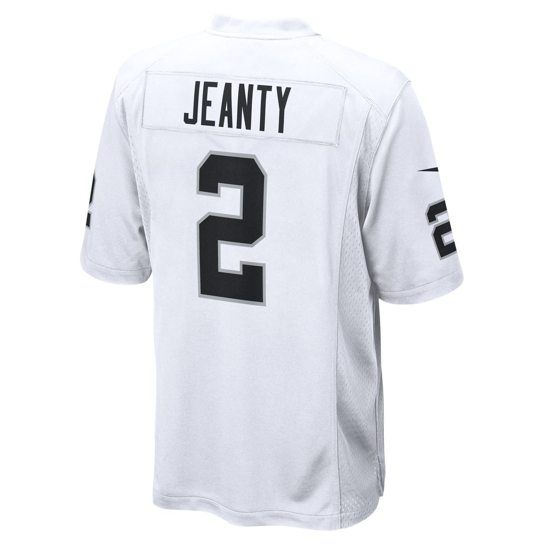 Ashton Jeanty Las Vegas Raiders Game Jersey - White