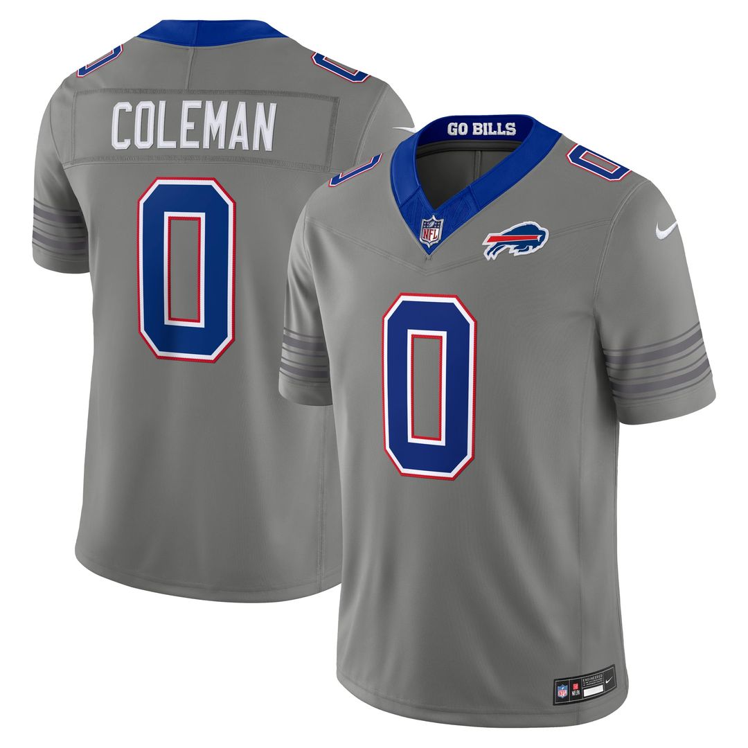 Keon Coleman Buffalo Bills Vapor F.U.S.E. Stitched Limited Jersey - Royal Blue