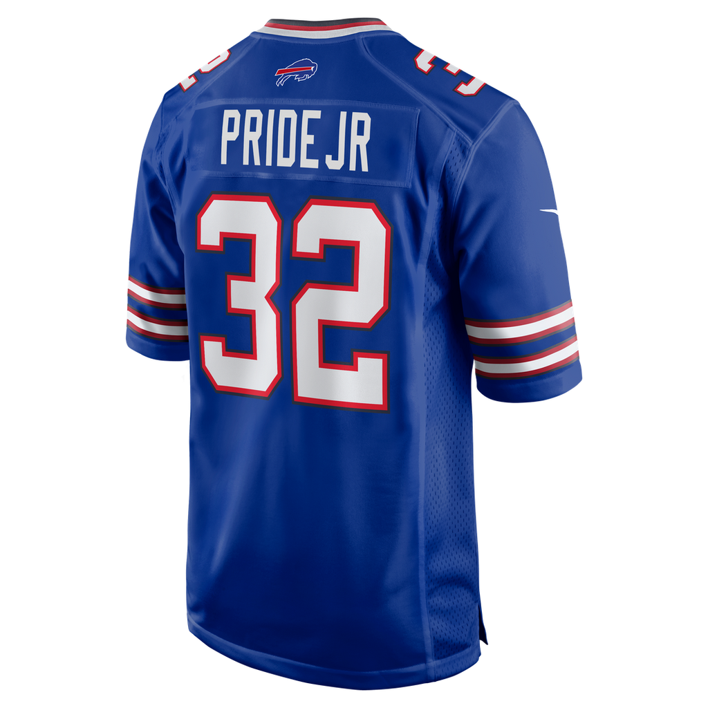 Toriano Pride Jr. Buffalo Bills Game Jersey - Royal Blue