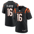 Joe Flacco Cincinnati Bengals Game Jersey - Black
