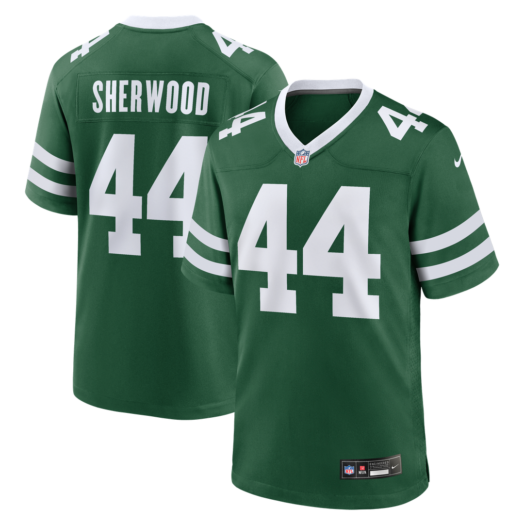 Jamien Sherwood New York Jets Game Jersey - Legacy Green