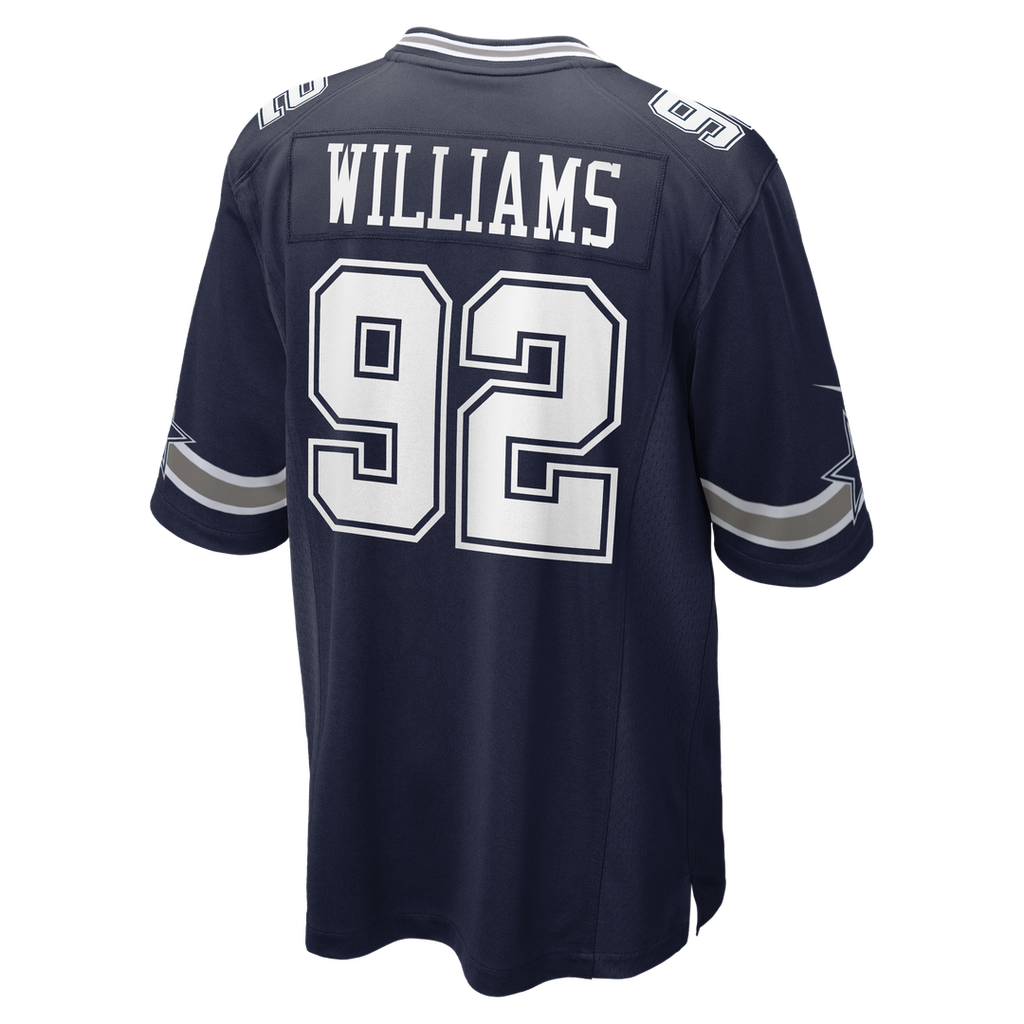 Quinnen Williams Dallas Cowboys Game Jersey - Navy