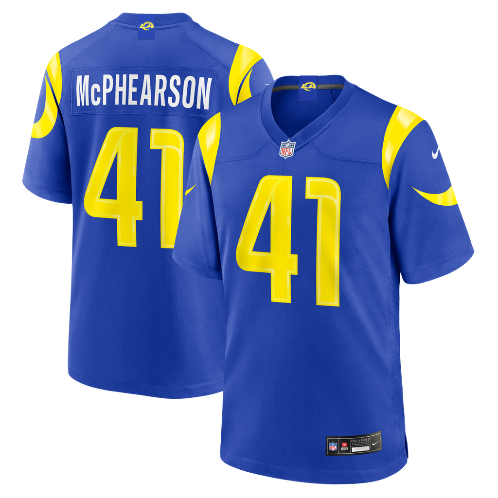 Zech McPhearson Los Angeles Rams Game Jersey - Royal Blue