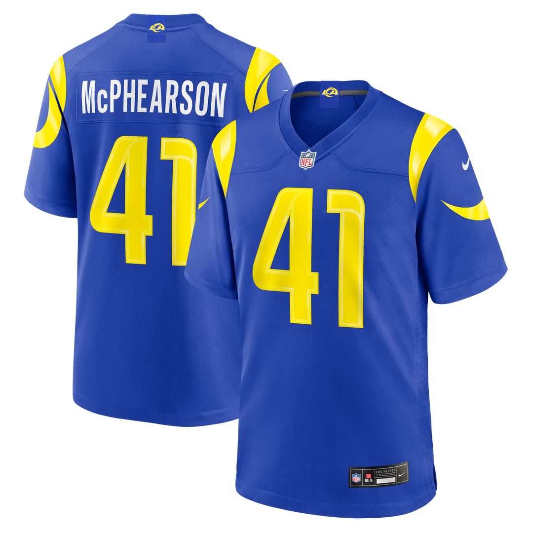 Zech McPhearson Los Angeles Rams Game Jersey - Royal Blue