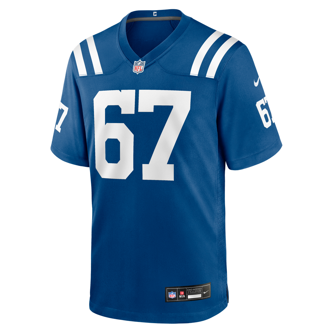 Luke Tenuta Indianapolis Colts Game Jersey - Royal Blue