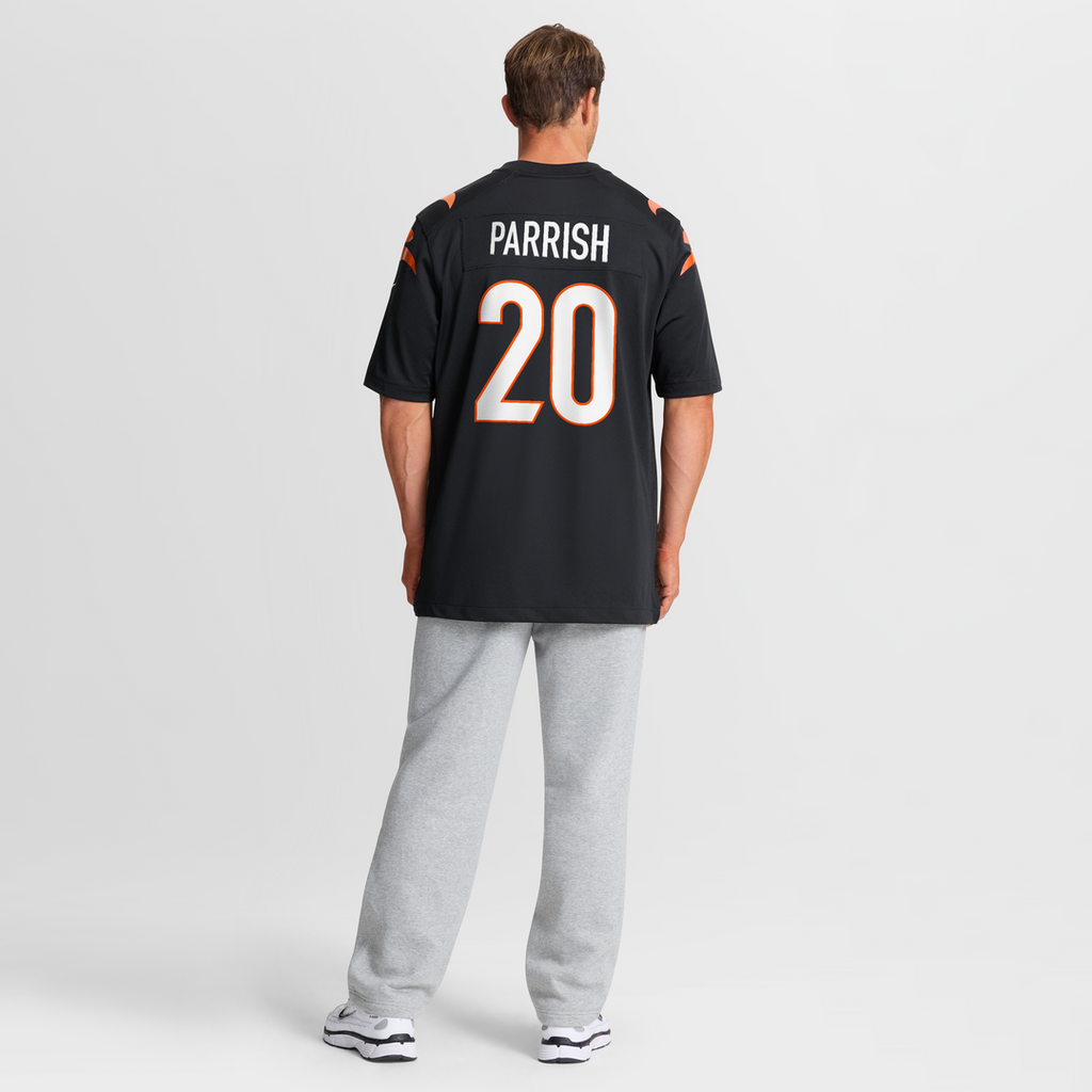 Lemar Parrish Cincinnati Bengals Team Game Jersey - Black