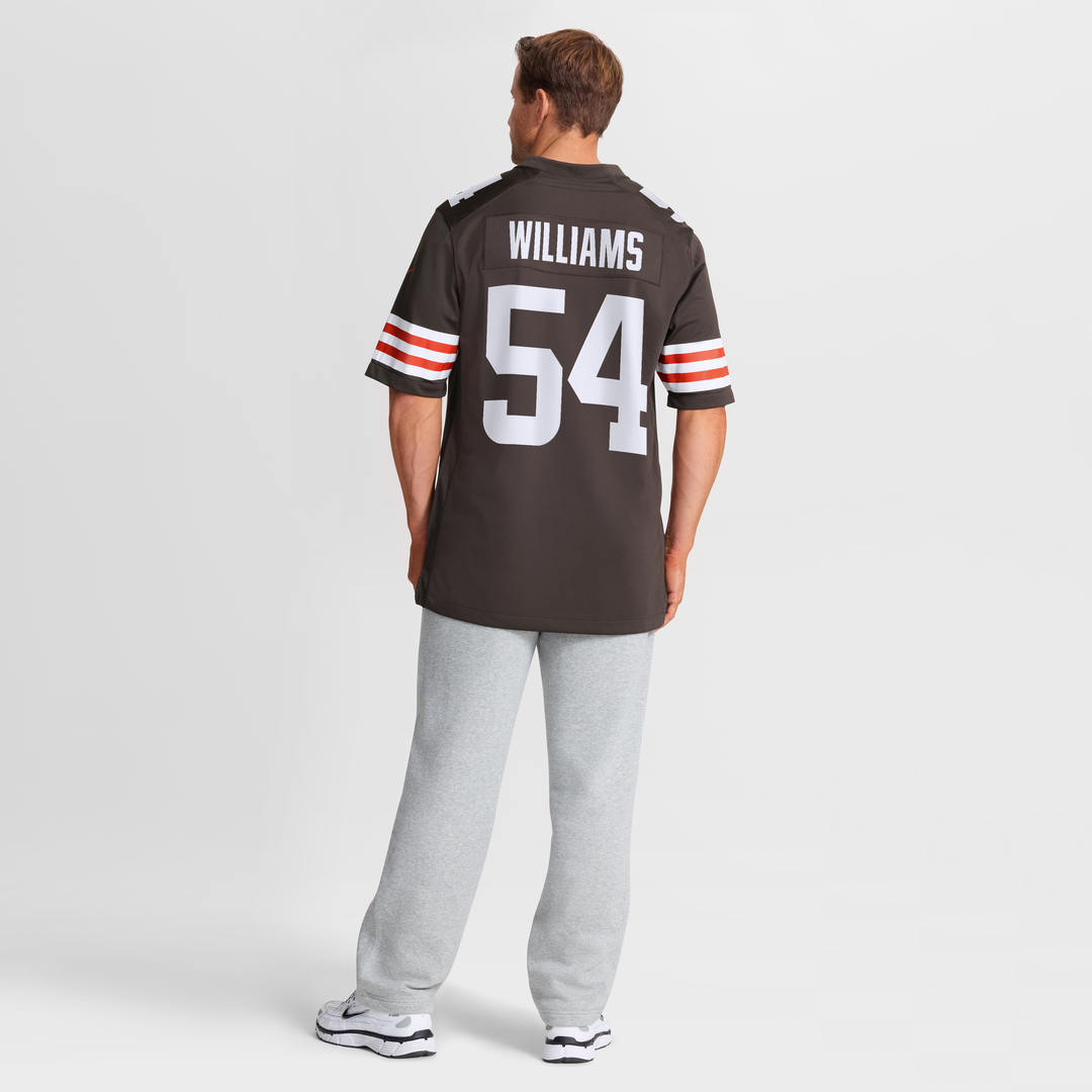 Sam Williams Cleveland Browns Game Jersey - Brown