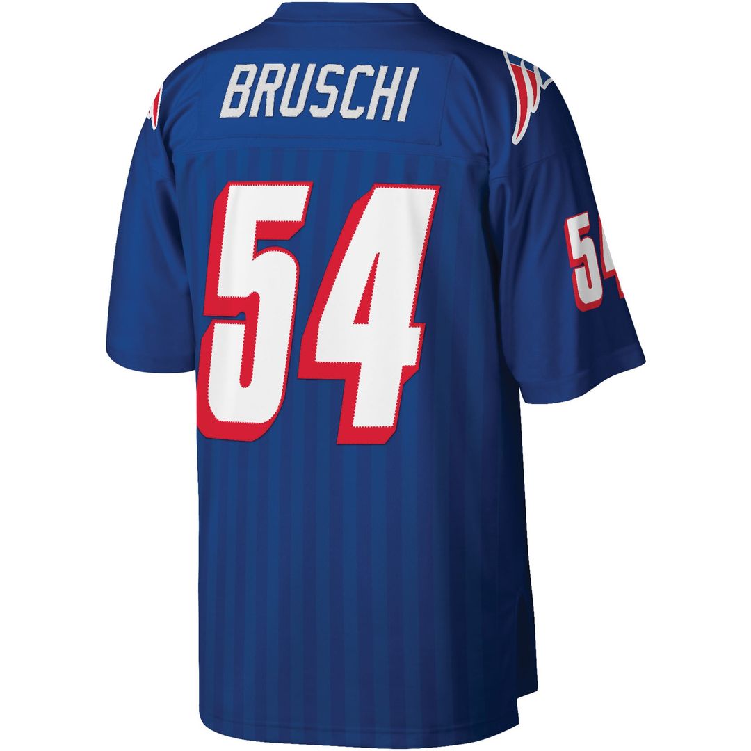 Tedy Bruschi New England Patriots Legacy Replica Jersey - Royal Blue