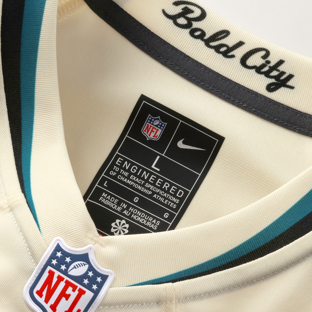 Josh Hines-Allen Jacksonville Jaguars 2026 Rivalries Collection Game Jersey - Natural
