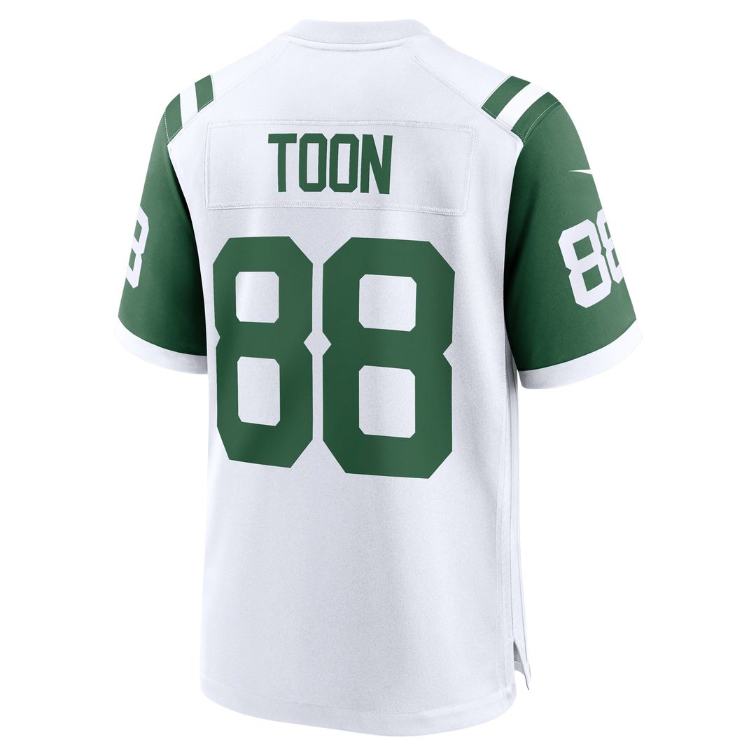 Al Toon New York Jets Alternate Game Jersey - White