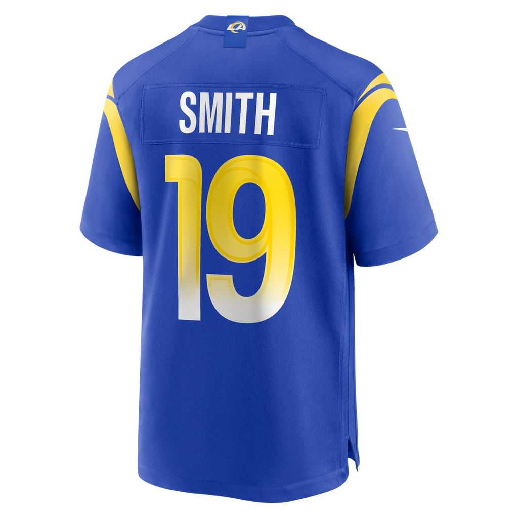 Xavier Smith Los Angeles Rams Home Game Jersey - Royal Blue