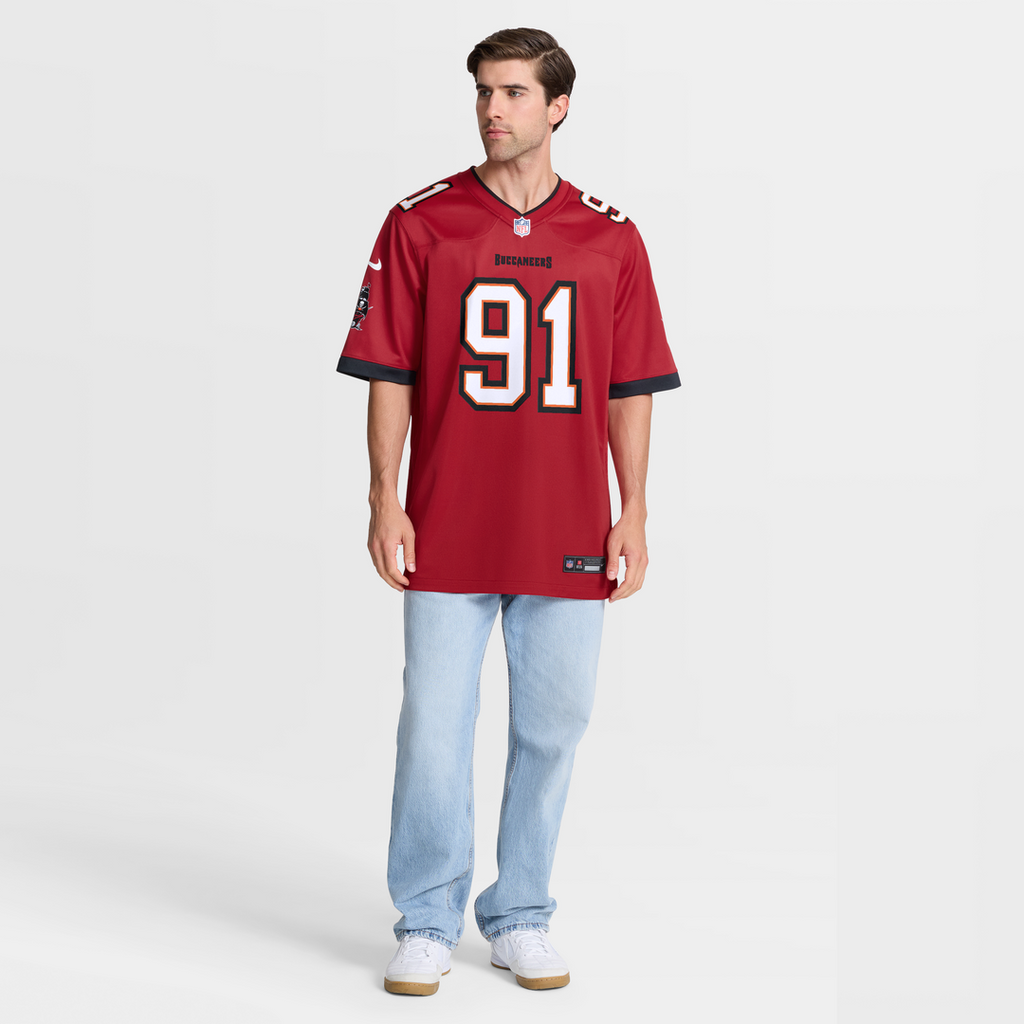 A'Shawn Robinson Tampa Bay Buccaneers Game Jersey - Red