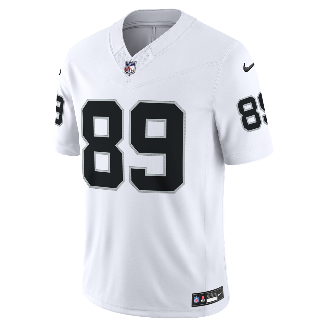 Brock Bowers Las Vegas Raiders Vapor F.U.S.E. Stitched Limited Jersey - White