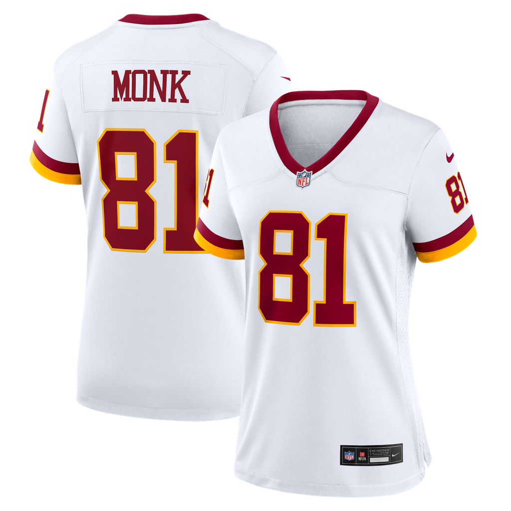 Women's Art Monk Washington Commanders Alternate 2 Super Bowl Era Game Jersey - White
