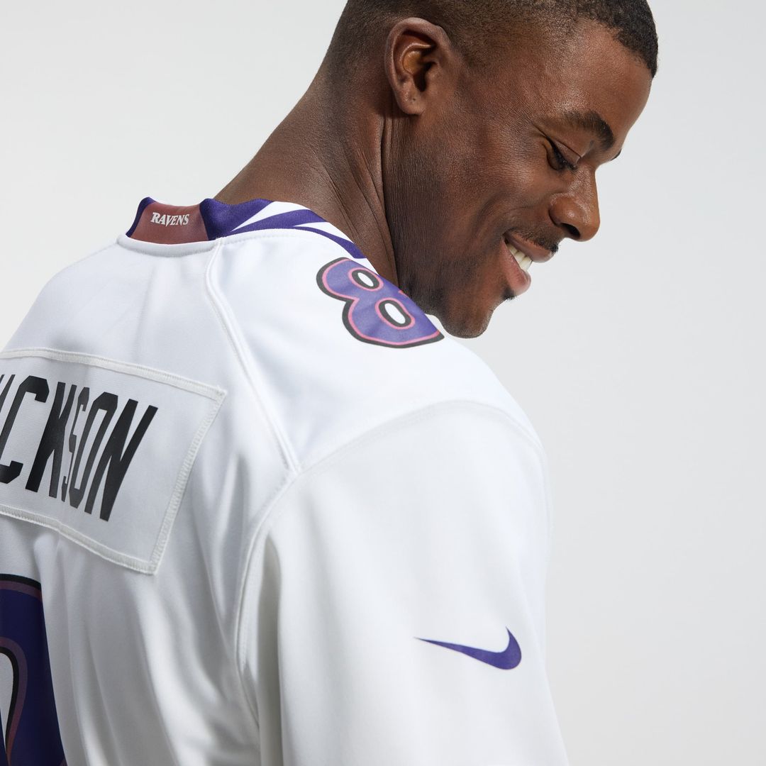 Lamar Jackson Baltimore Ravens Alternate Game Jersey - Purple