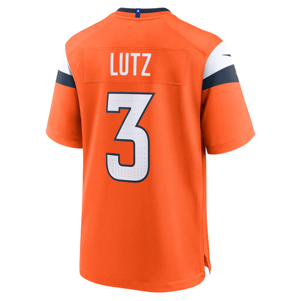 Wil Lutz Denver Broncos Game Jersey - Orange