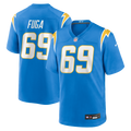Josh Fuga Los Angeles Chargers Game Jersey - Powder Blue