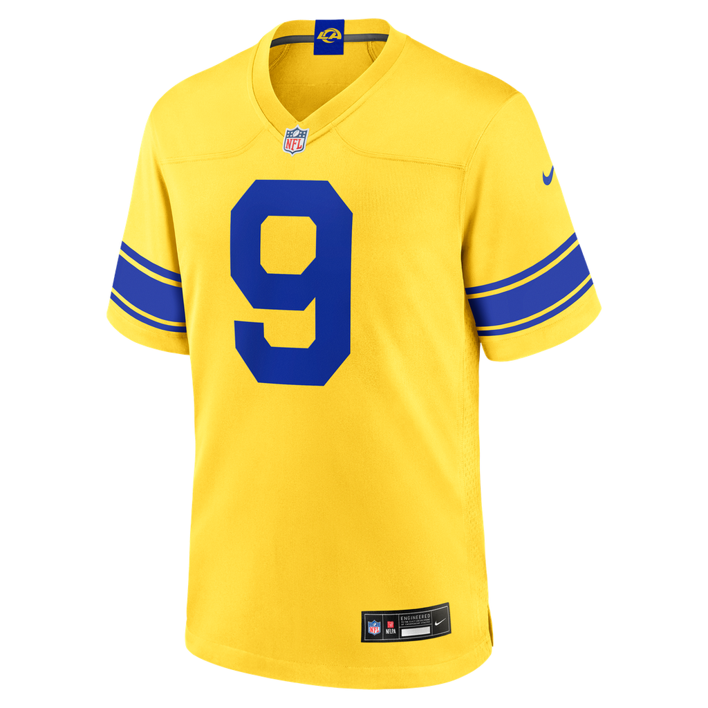 Matthew Stafford Los Angeles Rams Game Jersey - Classic Sol