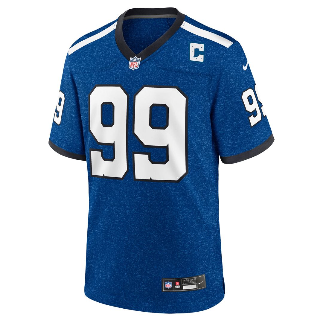 DeForest Buckner Indianapolis Colts Game Jersey - Royal Blue